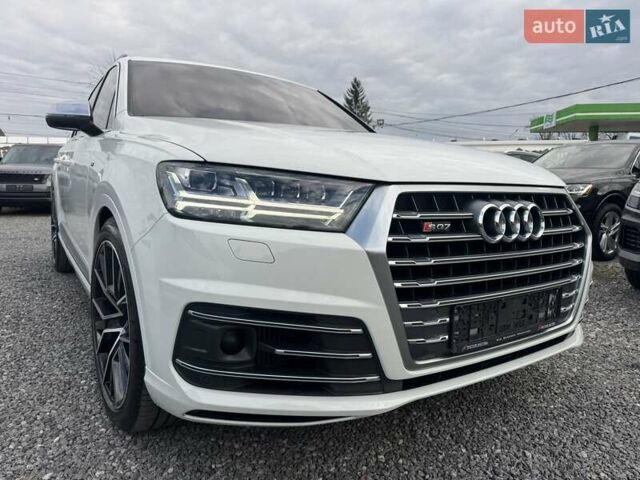 Белый Ауди SQ7, объемом двигателя 3.96 л и пробегом 124 тыс. км за 55900 $, фото 67 на Automoto.ua