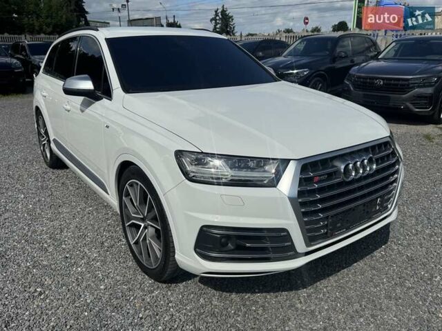 Белый Ауди SQ7, объемом двигателя 3.96 л и пробегом 124 тыс. км за 57900 $, фото 59 на Automoto.ua