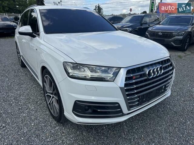 Белый Ауди SQ7, объемом двигателя 3.96 л и пробегом 124 тыс. км за 57900 $, фото 50 на Automoto.ua