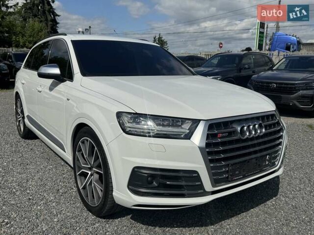 Белый Ауди SQ7, объемом двигателя 3.96 л и пробегом 124 тыс. км за 57900 $, фото 67 на Automoto.ua