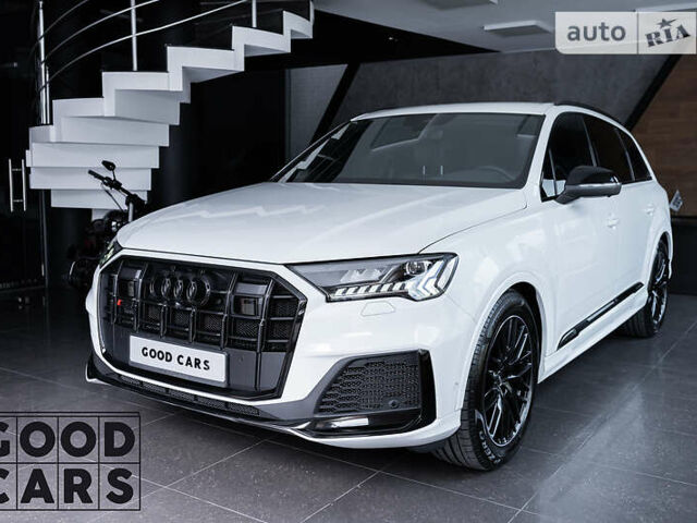 Білий Ауді SQ7, об'ємом двигуна 4 л та пробігом 45 тис. км за 103500 $, фото 8 на Automoto.ua