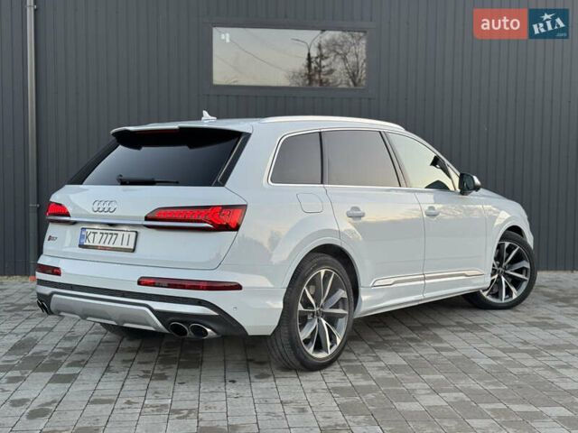 Белый Ауди SQ7, объемом двигателя 4 л и пробегом 49 тыс. км за 77500 $, фото 4 на Automoto.ua