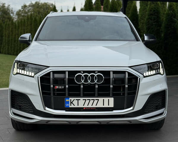 Белый Ауди SQ7, объемом двигателя 4 л и пробегом 49 тыс. км за 78000 $, фото 2 на Automoto.ua