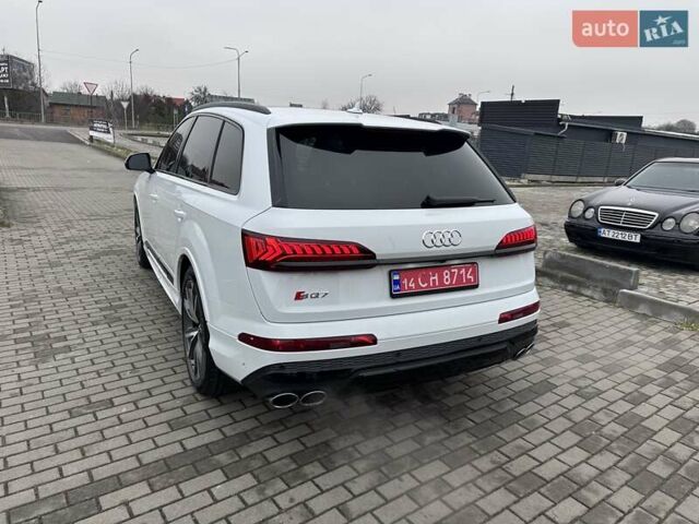 Белый Ауди SQ7, объемом двигателя 4 л и пробегом 53 тыс. км за 67890 $, фото 4 на Automoto.ua