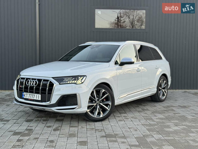 Белый Ауди SQ7, объемом двигателя 4 л и пробегом 49 тыс. км за 77500 $, фото 2 на Automoto.ua