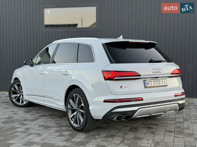 Белый Ауди SQ7, объемом двигателя 4 л и пробегом 49 тыс. км за 77500 $, фото 6 на Automoto.ua