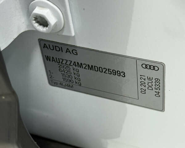 Белый Ауди SQ7, объемом двигателя 4 л и пробегом 62 тыс. км за 67500 $, фото 39 на Automoto.ua