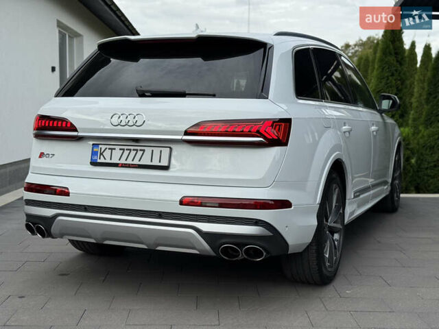Белый Ауди SQ7, объемом двигателя 4 л и пробегом 49 тыс. км за 78000 $, фото 9 на Automoto.ua