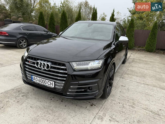 Чорний Ауді SQ7, об'ємом двигуна 3.96 л та пробігом 236 тис. км за 47800 $, фото 1 на Automoto.ua