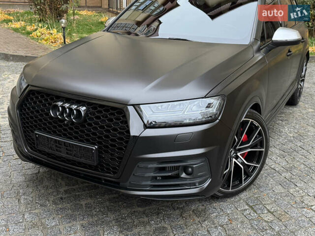 Чорний Ауді SQ7, об'ємом двигуна 3.96 л та пробігом 110 тис. км за 58400 $, фото 14 на Automoto.ua