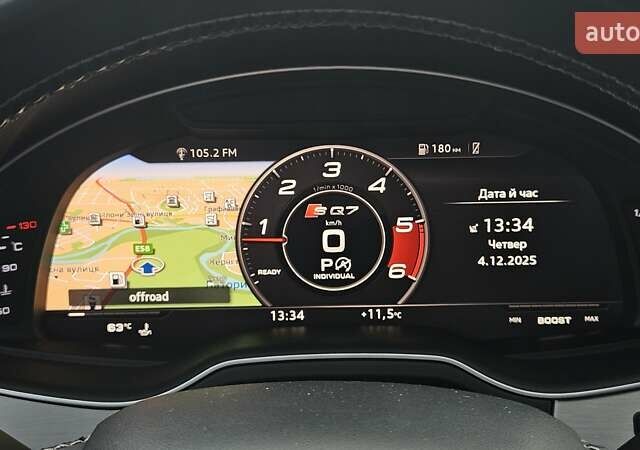 Черный Ауди SQ7, объемом двигателя 3.96 л и пробегом 343 тыс. км за 32999 $, фото 50 на Automoto.ua