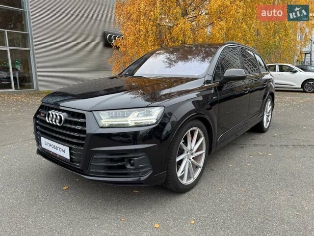 Черный Ауди SQ7, объемом двигателя 3.96 л и пробегом 157 тыс. км за 49900 $, фото 110 на Automoto.ua