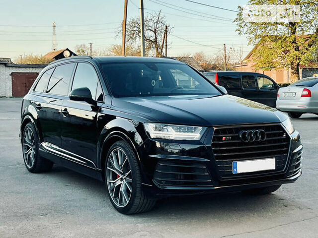 Чорний Ауді SQ7, об'ємом двигуна 3.96 л та пробігом 125 тис. км за 74700 $, фото 1 на Automoto.ua