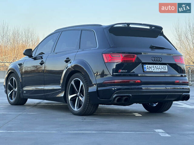 Чорний Ауді SQ7, об'ємом двигуна 4 л та пробігом 170 тис. км за 53000 $, фото 15 на Automoto.ua