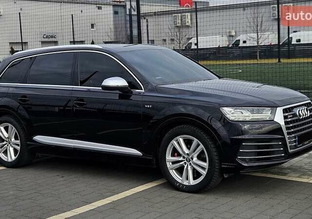 Черный Ауди SQ7, объемом двигателя 3.96 л и пробегом 343 тыс. км за 32999 $, фото 9 на Automoto.ua
