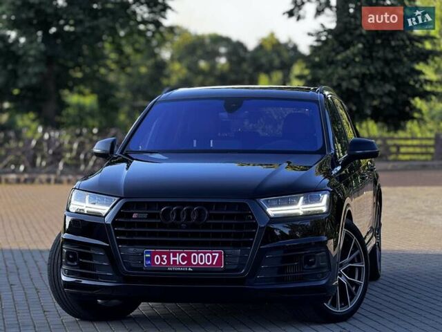 Черный Ауди SQ7, объемом двигателя 4 л и пробегом 192 тыс. км за 49900 $, фото 44 на Automoto.ua
