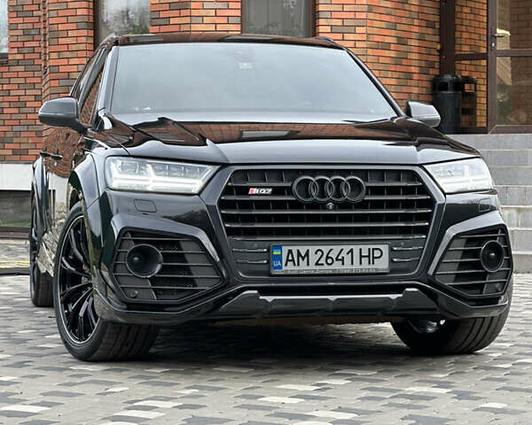 Чорний Ауді SQ7, об'ємом двигуна 3.96 л та пробігом 158 тис. км за 80000 $, фото 1 на Automoto.ua