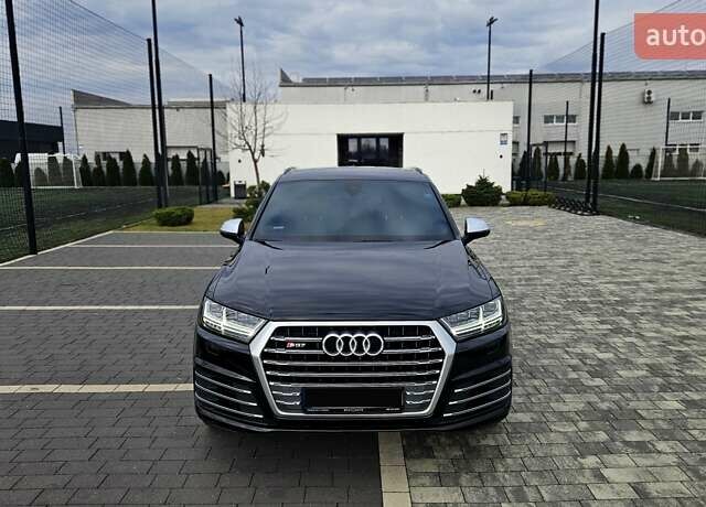 Черный Ауди SQ7, объемом двигателя 3.96 л и пробегом 343 тыс. км за 32999 $, фото 5 на Automoto.ua