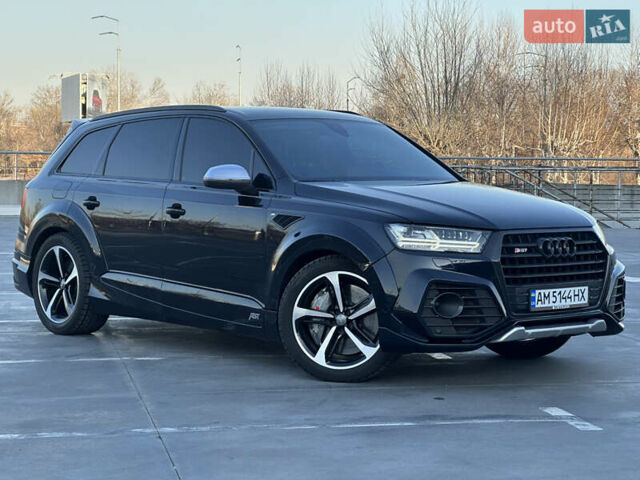 Чорний Ауді SQ7, об'ємом двигуна 4 л та пробігом 170 тис. км за 53000 $, фото 2 на Automoto.ua