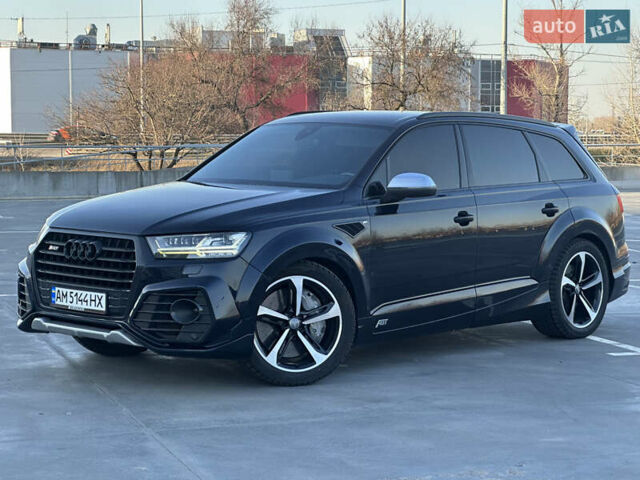 Чорний Ауді SQ7, об'ємом двигуна 4 л та пробігом 170 тис. км за 53000 $, фото 10 на Automoto.ua