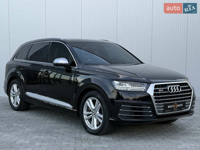 Черный Ауди SQ7, объемом двигателя 3.96 л и пробегом 343 тыс. км за 35500 $, фото 2 на Automoto.ua