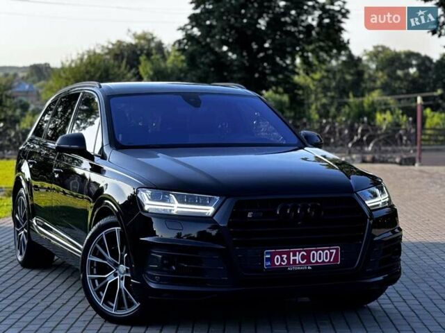 Черный Ауди SQ7, объемом двигателя 4 л и пробегом 192 тыс. км за 49900 $, фото 49 на Automoto.ua