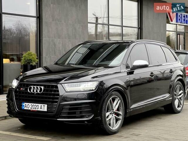 Чорний Ауді SQ7, об'ємом двигуна 3.96 л та пробігом 126 тис. км за 59999 $, фото 27 на Automoto.ua