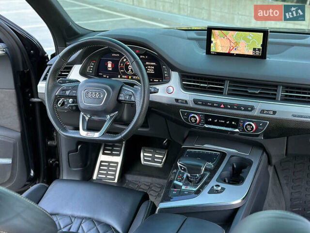 Чорний Ауді SQ7, об'ємом двигуна 3.96 л та пробігом 111 тис. км за 57500 $, фото 66 на Automoto.ua