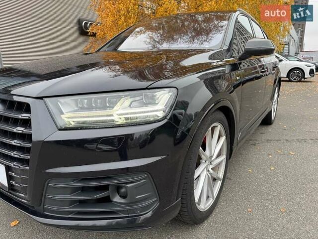 Черный Ауди SQ7, объемом двигателя 3.96 л и пробегом 157 тыс. км за 49900 $, фото 1 на Automoto.ua