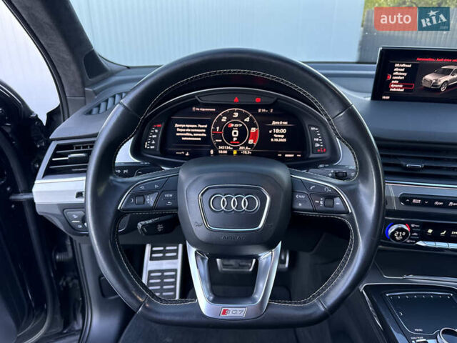 Черный Ауди SQ7, объемом двигателя 3.96 л и пробегом 343 тыс. км за 35500 $, фото 15 на Automoto.ua