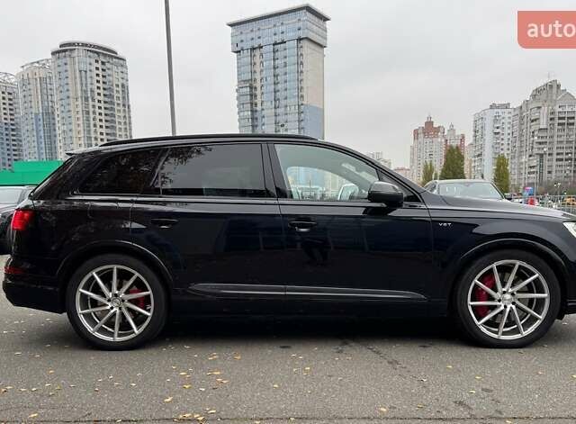 Черный Ауди SQ7, объемом двигателя 3.96 л и пробегом 157 тыс. км за 49900 $, фото 5 на Automoto.ua