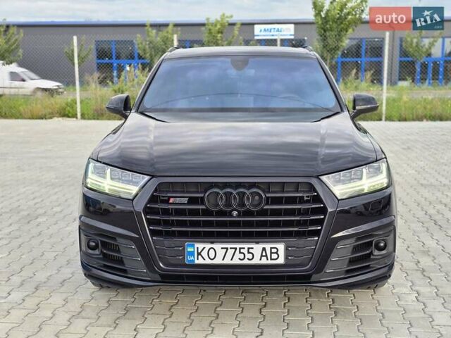 Черный Ауди SQ7, объемом двигателя 3.96 л и пробегом 260 тыс. км за 45000 $, фото 15 на Automoto.ua