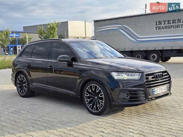 Чорний Ауді SQ7, об'ємом двигуна 3.96 л та пробігом 260 тис. км за 47000 $, фото 52 на Automoto.ua