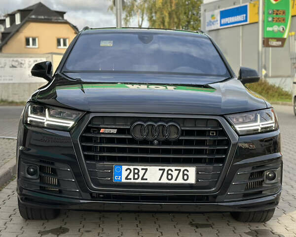 Черный Ауди SQ7, объемом двигателя 3.96 л и пробегом 130 тыс. км за 58542 $, фото 14 на Automoto.ua