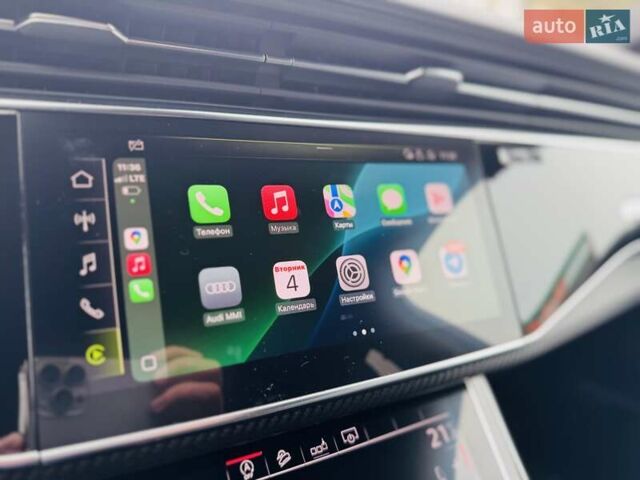 Черный Ауди SQ7, объемом двигателя 3.96 л и пробегом 185 тыс. км за 74950 $, фото 98 на Automoto.ua