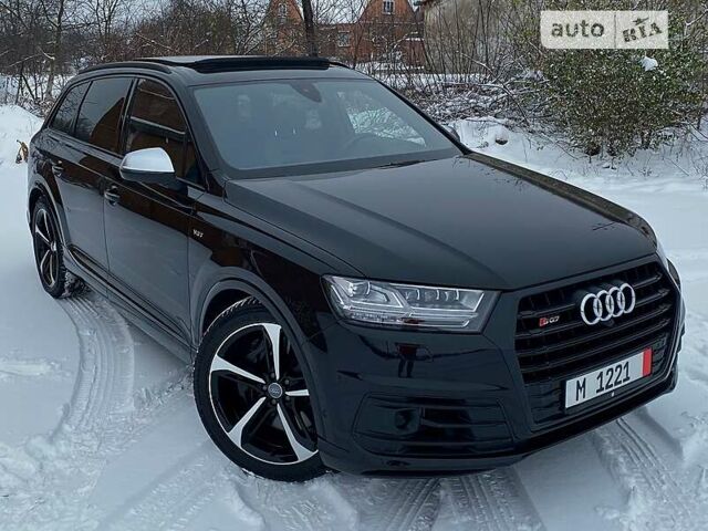 Чорний Ауді SQ7, об'ємом двигуна 4 л та пробігом 94 тис. км за 69999 $, фото 18 на Automoto.ua