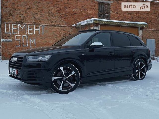 Чорний Ауді SQ7, об'ємом двигуна 4 л та пробігом 94 тис. км за 69999 $, фото 2 на Automoto.ua