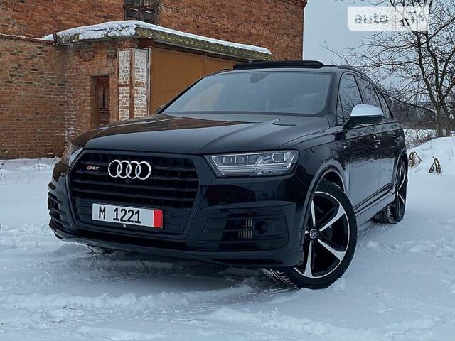 Чорний Ауді SQ7, об'ємом двигуна 4 л та пробігом 94 тис. км за 69999 $, фото 1 на Automoto.ua