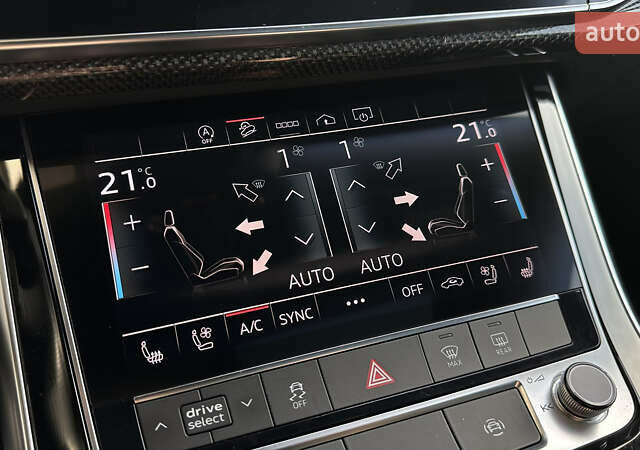 Черный Ауди SQ7, объемом двигателя 4 л и пробегом 105 тыс. км за 66600 $, фото 15 на Automoto.ua