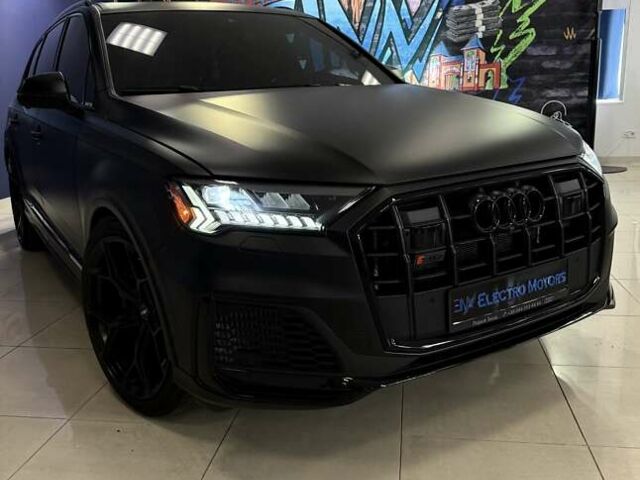 Чорний Ауді SQ7, об'ємом двигуна 4 л та пробігом 42 тис. км за 63999 $, фото 22 на Automoto.ua
