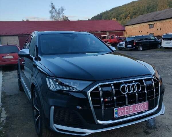 Черный Ауди SQ7, объемом двигателя 3.96 л и пробегом 112 тыс. км за 68992 $, фото 1 на Automoto.ua