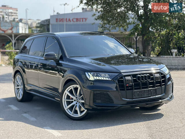 Черный Ауди SQ7, объемом двигателя 4 л и пробегом 48 тыс. км за 72500 $, фото 7 на Automoto.ua