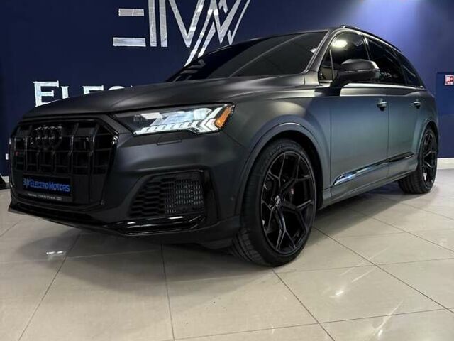 Чорний Ауді SQ7, об'ємом двигуна 4 л та пробігом 42 тис. км за 63999 $, фото 10 на Automoto.ua