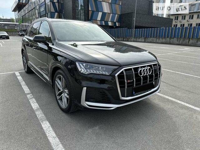 Черный Ауди SQ7, объемом двигателя 4 л и пробегом 51 тыс. км за 83000 $, фото 2 на Automoto.ua