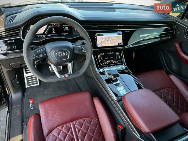 Черный Ауди SQ7, объемом двигателя 4 л и пробегом 83 тыс. км за 73800 $, фото 48 на Automoto.ua