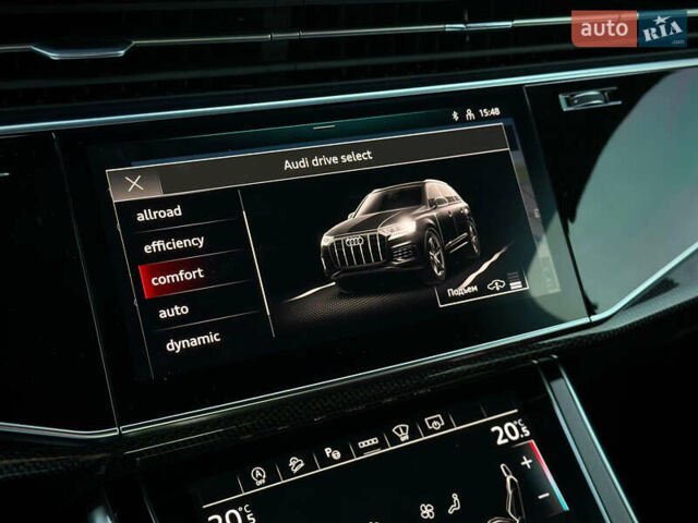 Черный Ауди SQ7, объемом двигателя 4 л и пробегом 83 тыс. км за 73800 $, фото 84 на Automoto.ua