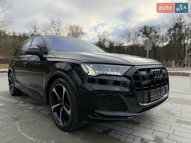 Черный Ауди SQ7, объемом двигателя 4 л и пробегом 61 тыс. км за 73500 $, фото 5 на Automoto.ua