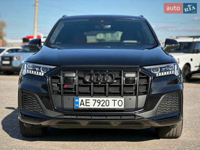 Черный Ауди SQ7, объемом двигателя 4 л и пробегом 83 тыс. км за 73800 $, фото 2 на Automoto.ua