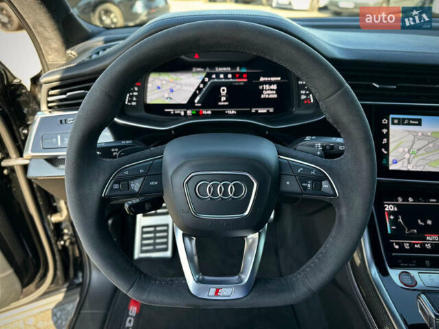 Черный Ауди SQ7, объемом двигателя 4 л и пробегом 83 тыс. км за 73800 $, фото 73 на Automoto.ua