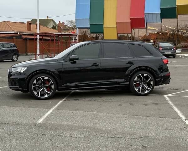 Черный Ауди SQ7, объемом двигателя 4 л и пробегом 65 тыс. км за 89999 $, фото 1 на Automoto.ua